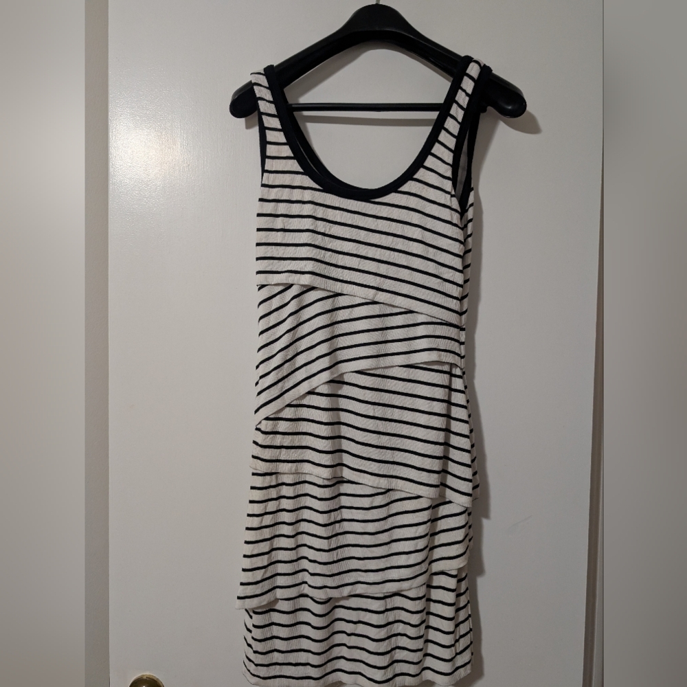 Bailey 44 Black and White Mini Dress